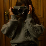 Sien Sweater - Grey Melange van Charlie Petite | Kids Conceptstore Le Fanfare
