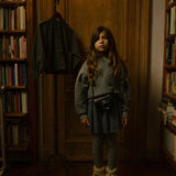 Sien Sweater - Grey Melange van Charlie Petite | Kids Conceptstore Le Fanfare