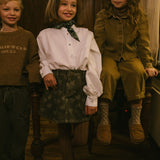Sil Skirt - Forest Green van Charlie Petite | Kids Conceptstore Le Fanfare