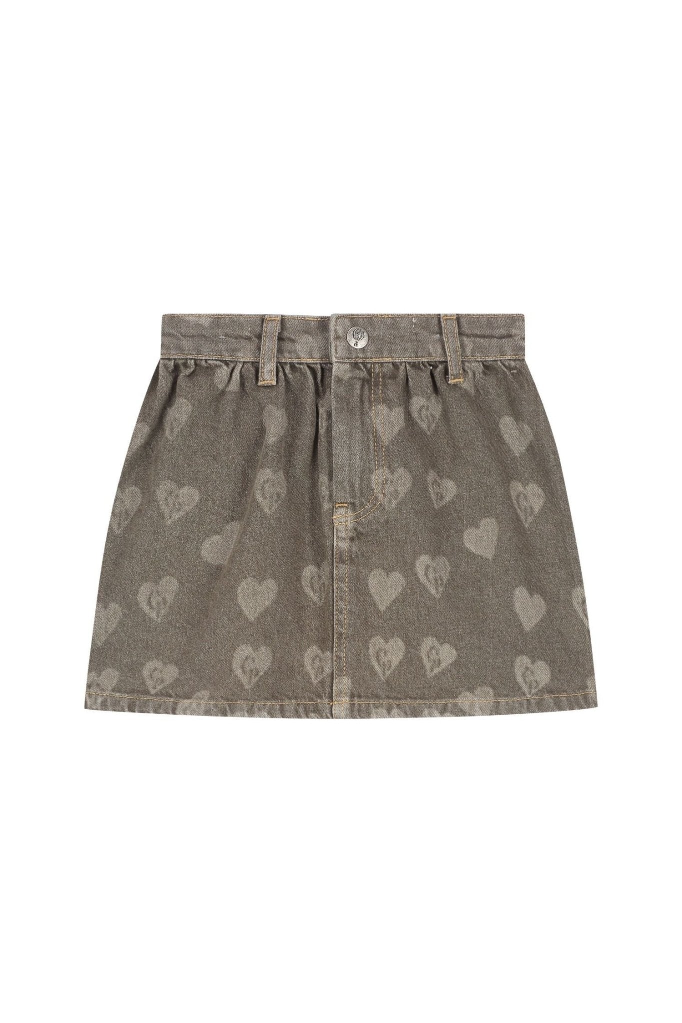 Sil Skirt - Forest Green van Charlie Petite | Kids Conceptstore Le Fanfare