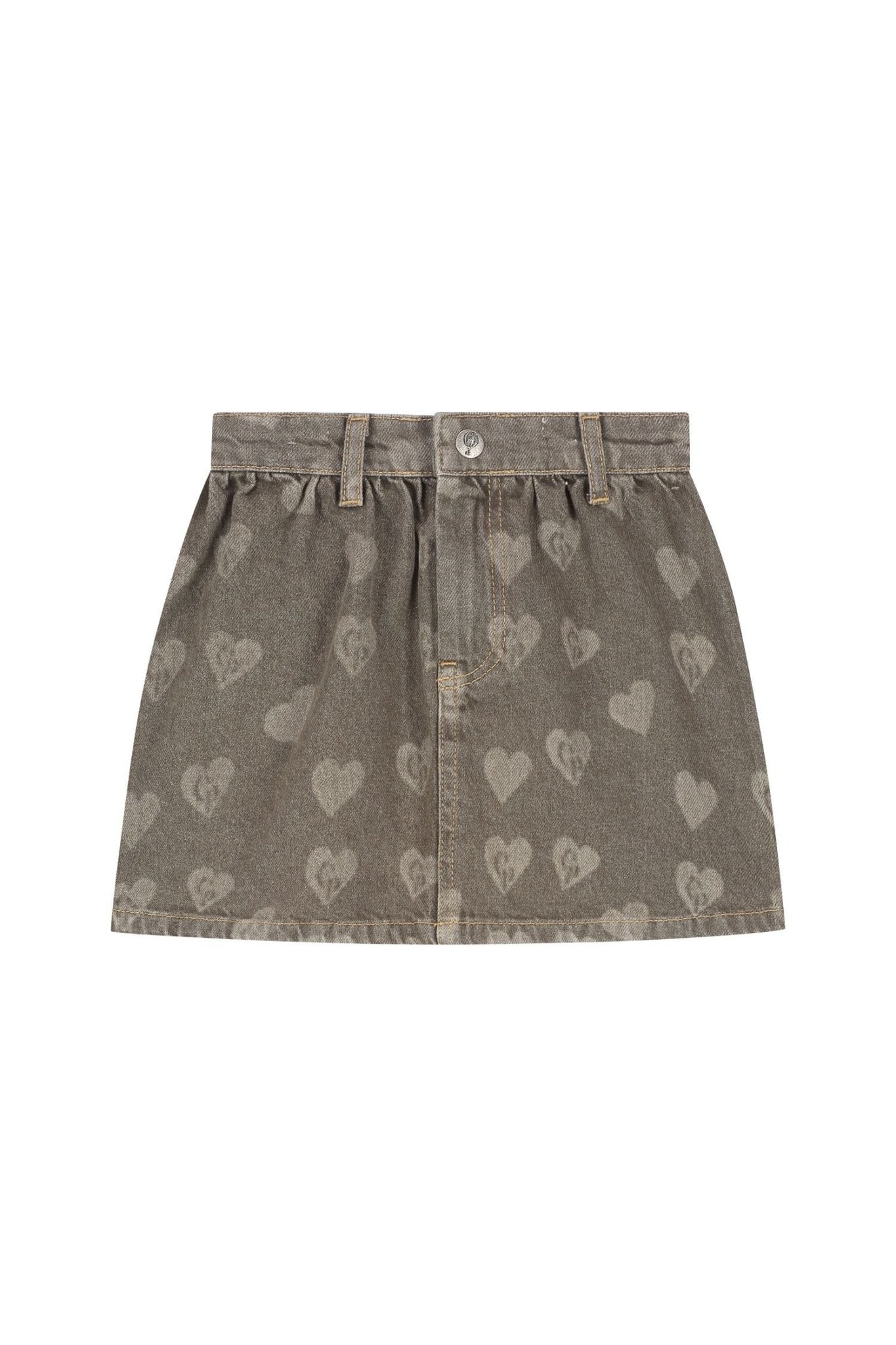 Sil Skirt - Forest Green van Charlie Petite | Kids Conceptstore Le Fanfare