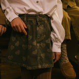 Sil Skirt - Forest Green van Charlie Petite | Kids Conceptstore Le Fanfare