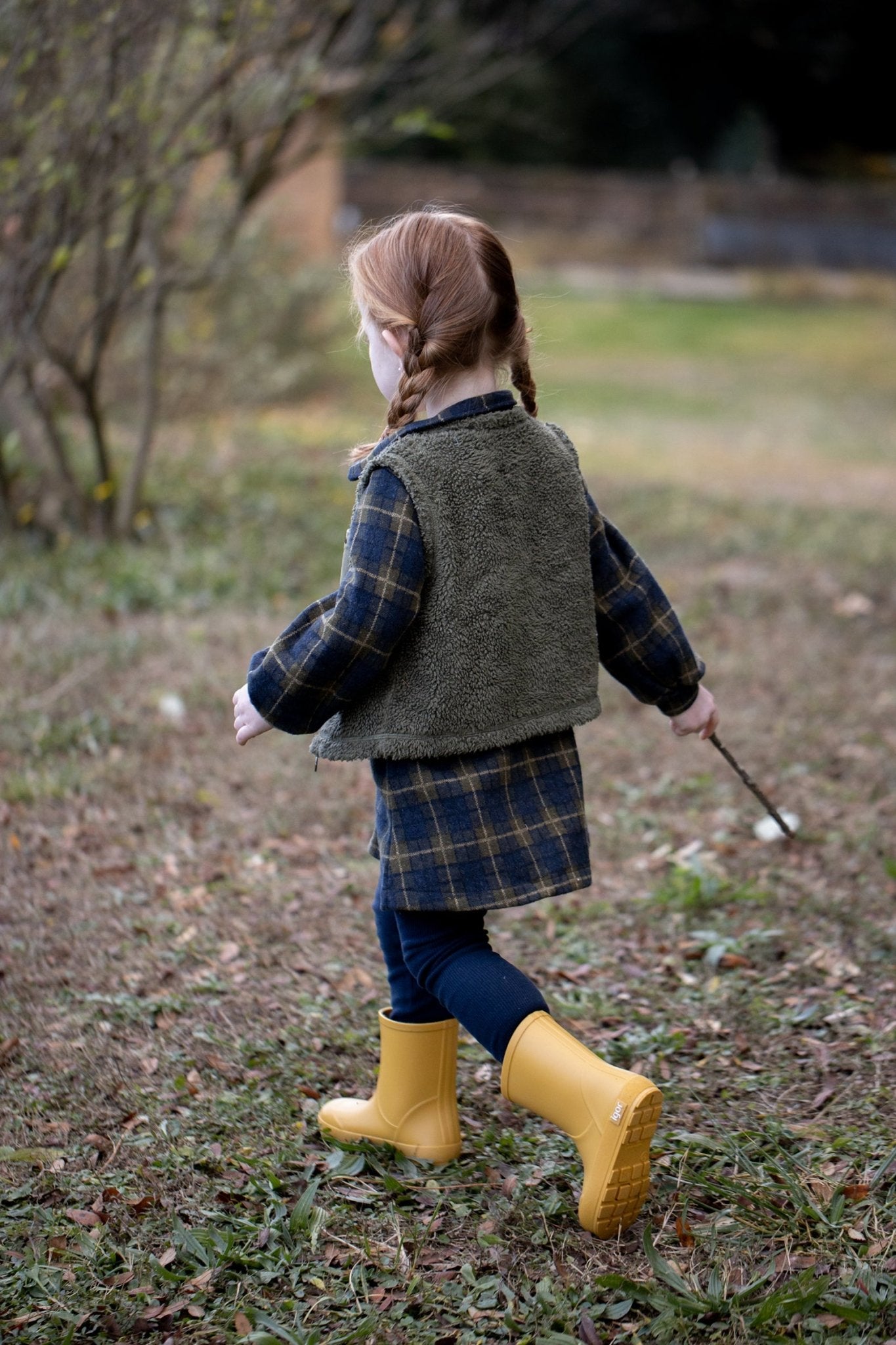Sina leggings - blue van 1+ in the family | Kids Conceptstore Le Fanfare