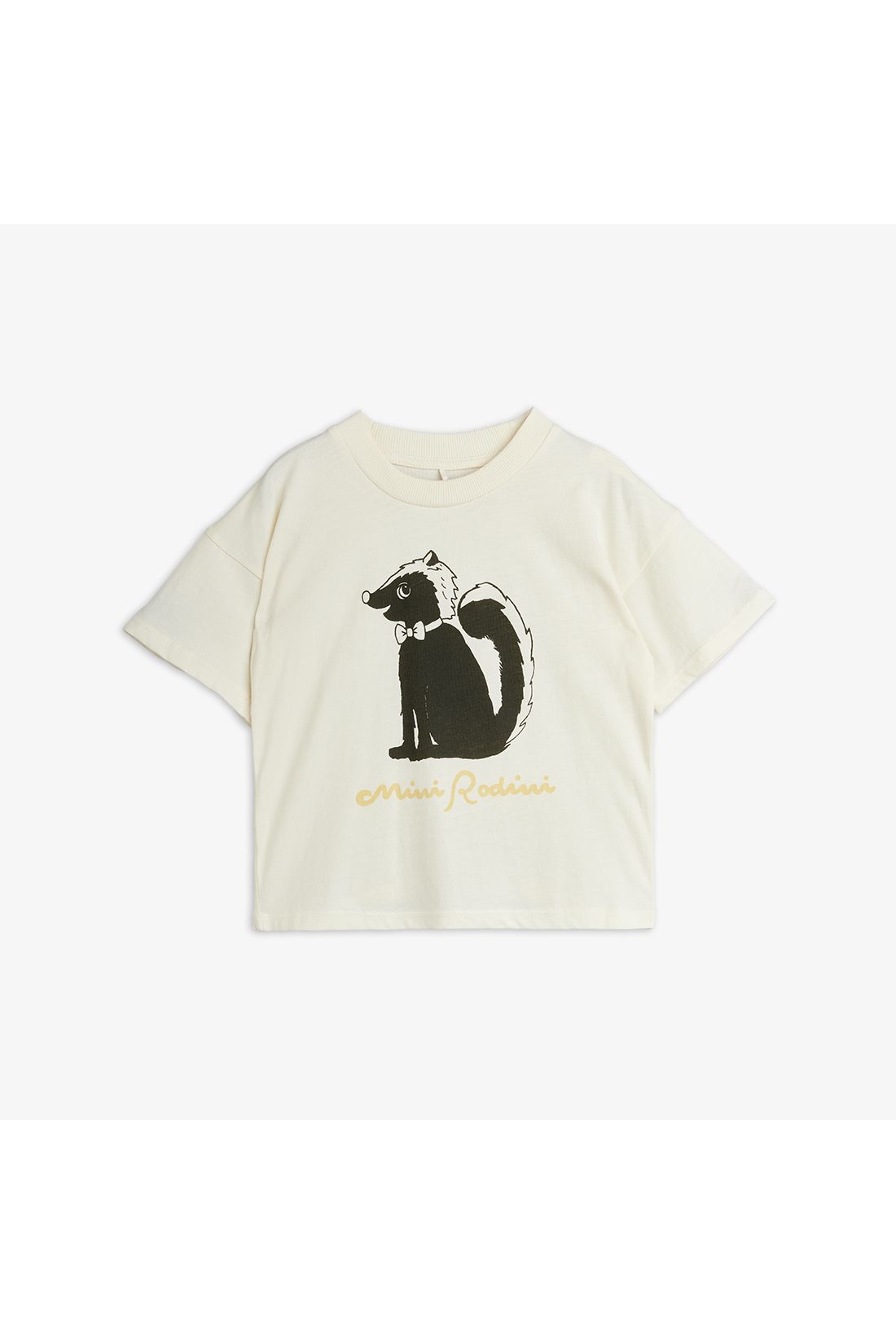 Skunk sp ss tee - Off-white van Mini Rodini | Kids Conceptstore Le Fanfare