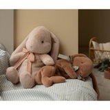 Sleeping bunny plush, Small - Soft brown van Maileg | Kids Conceptstore Le Fanfare