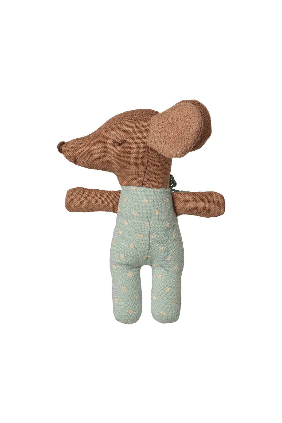 Sleepy wakey baby mouse in matchbox - Blue van Maileg | Kids Conceptstore Le Fanfare