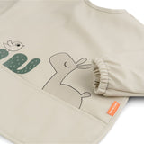 Sleeved pocket bib | Lalee - Sand van Done by Deer | Kids Conceptstore Le Fanfare
