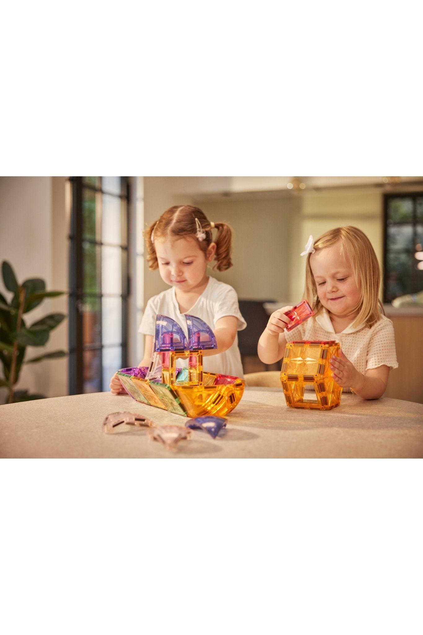 Small Curved Pack Pastel | 34 Stuks van Cleverclixx | Kids Conceptstore Le Fanfare