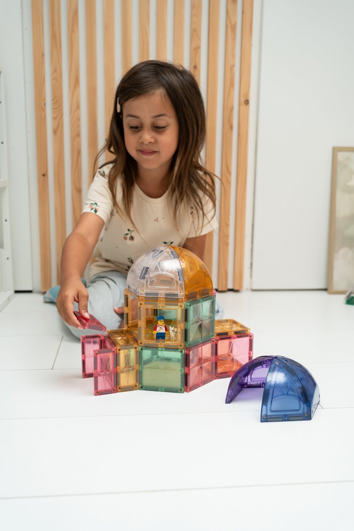 Small Curved Pack Pastel | 34 Stuks van Cleverclixx | Kids Conceptstore Le Fanfare