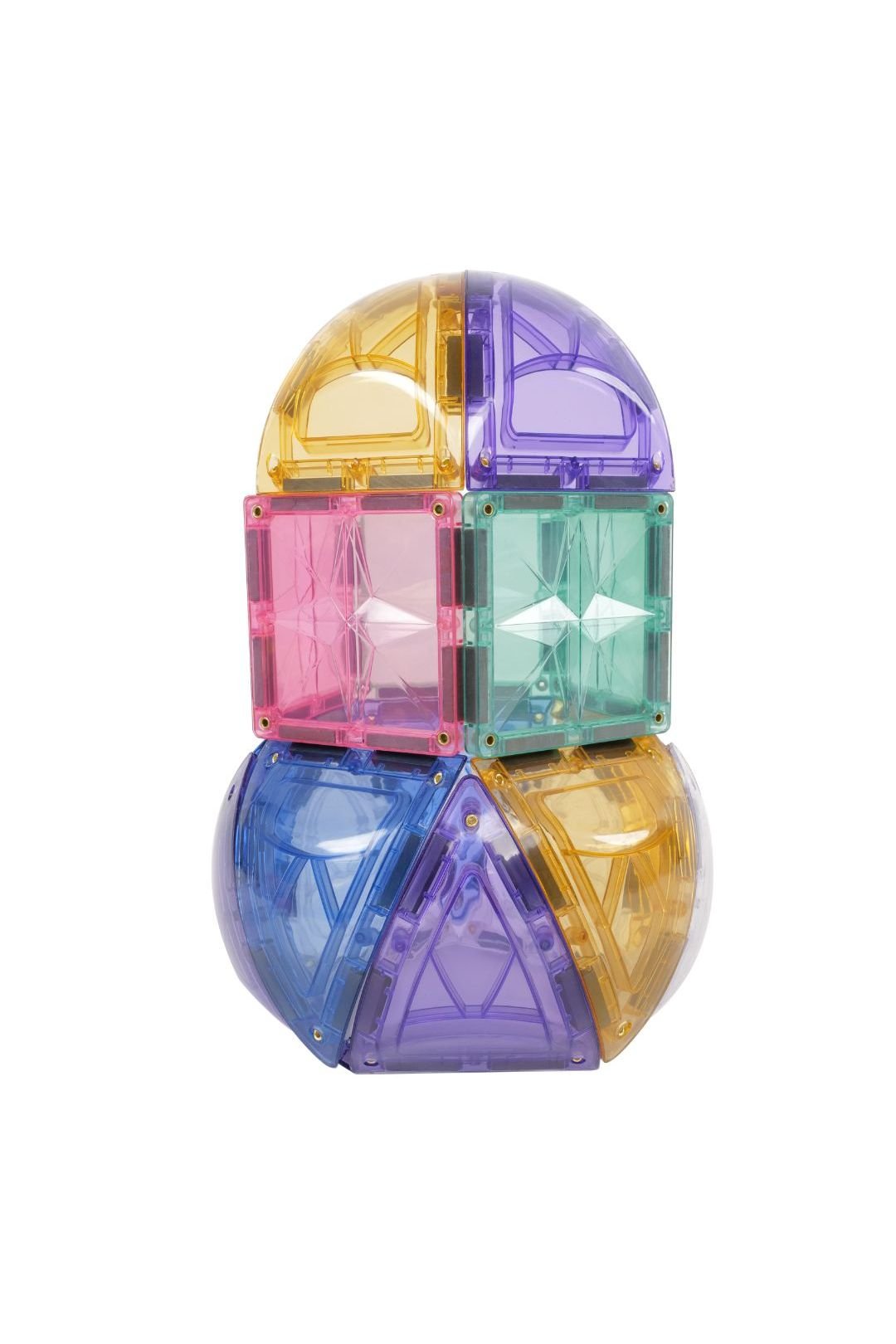 Small Curved Pack Pastel | 34 Stuks van Cleverclixx | Kids Conceptstore Le Fanfare