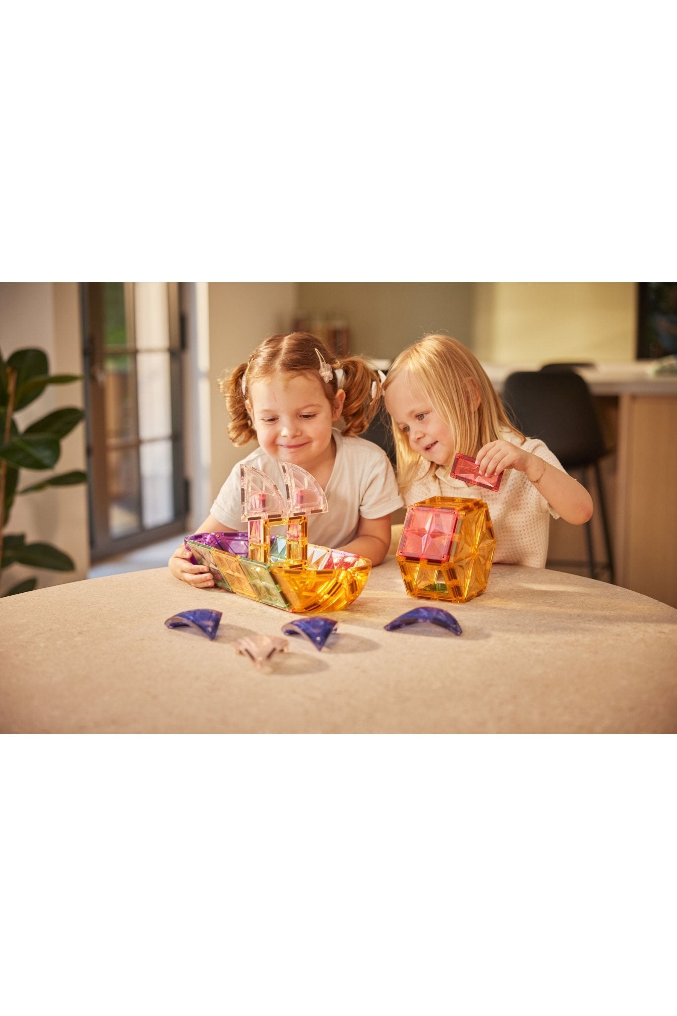 Small Curved Pack Pastel | 34 Stuks van Cleverclixx | Kids Conceptstore Le Fanfare