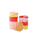 Small Heart Food Boxes - Multicolor van Rice | Kids Conceptstore Le Fanfare