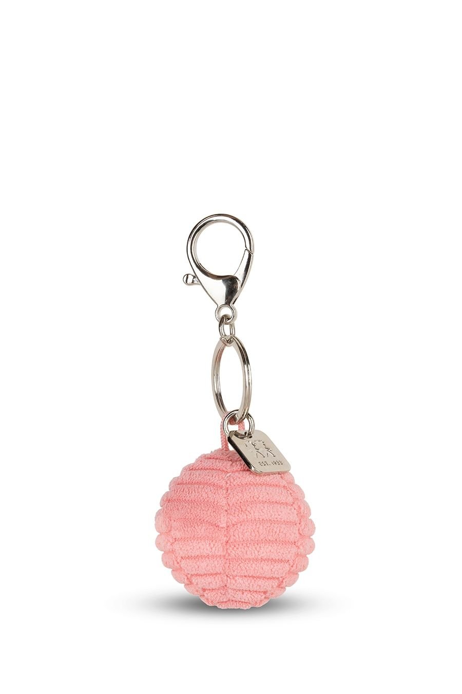 Smiley Keychain ECO Corduroy - Bubblegum Pink van BON TON TOYS | Kids Conceptstore Le Fanfare