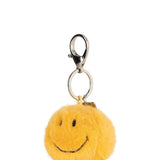 Smiley Keychain ECO Fuzzy - Yellow van BON TON TOYS | Kids Conceptstore Le Fanfare