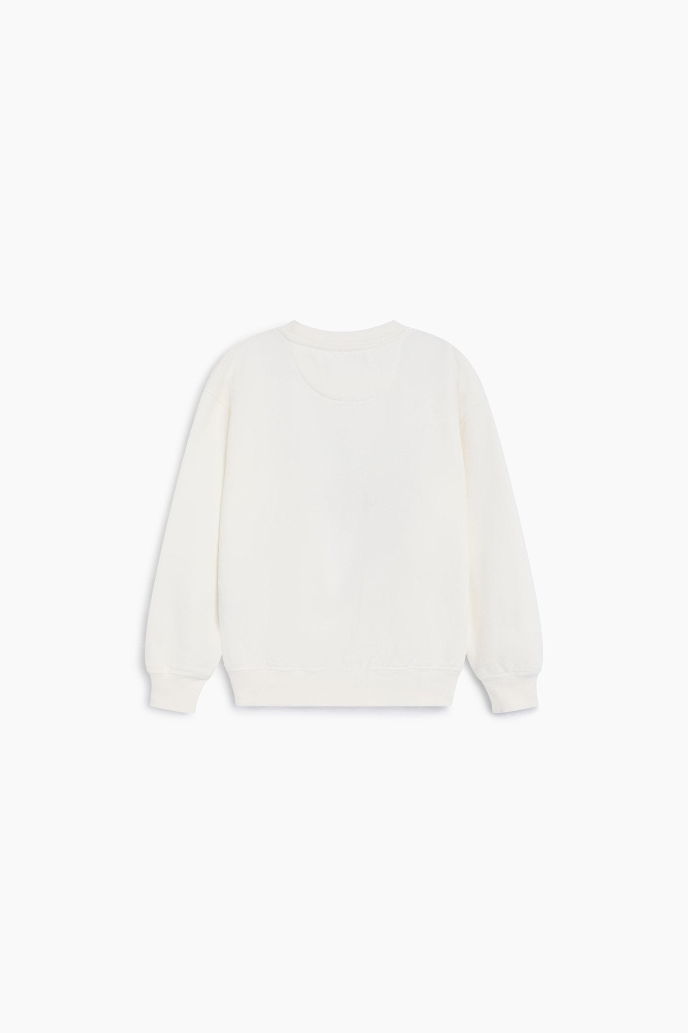 Smiley Sweatshirt Whisper White van The New Society | Kids Conceptstore Le Fanfare