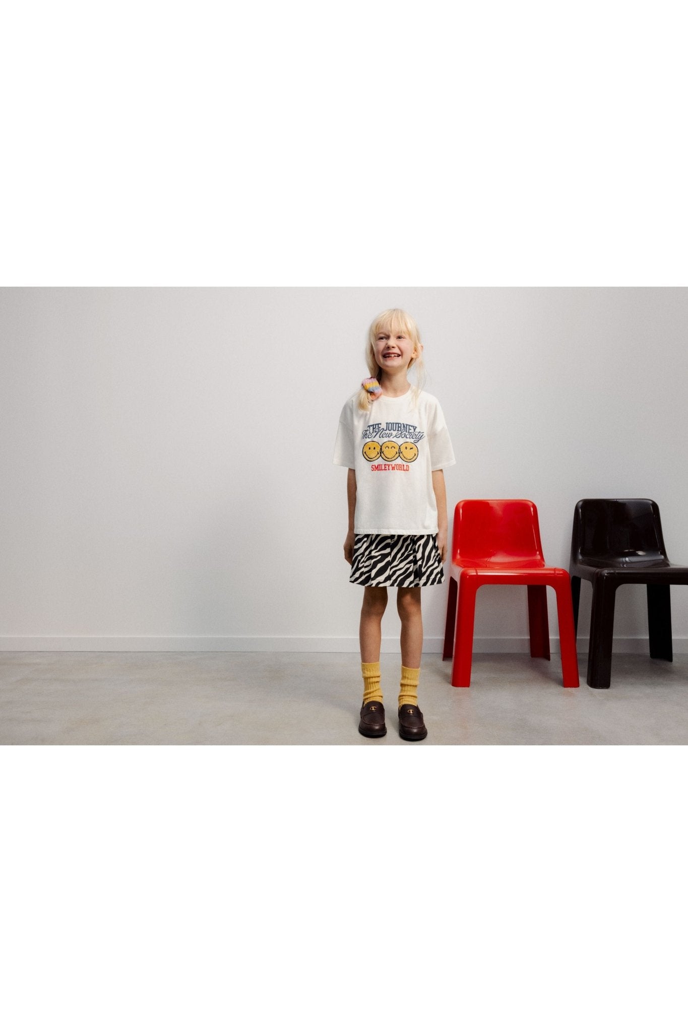 Smiley T-Shirt van The New Society | Kids Conceptstore Le Fanfare