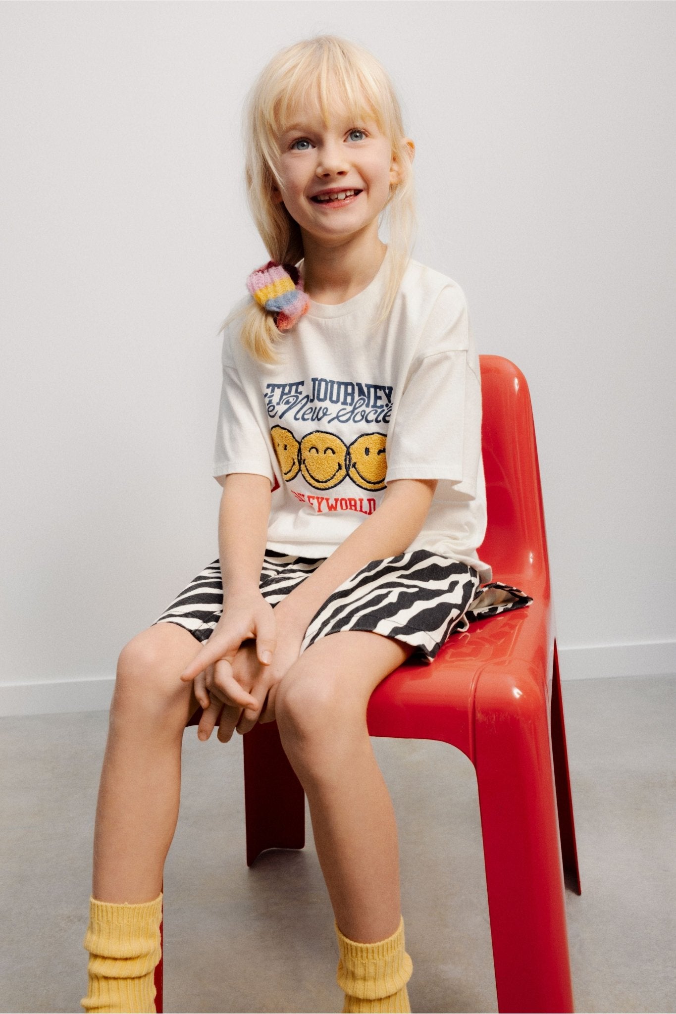 Smiley T-Shirt van The New Society | Kids Conceptstore Le Fanfare