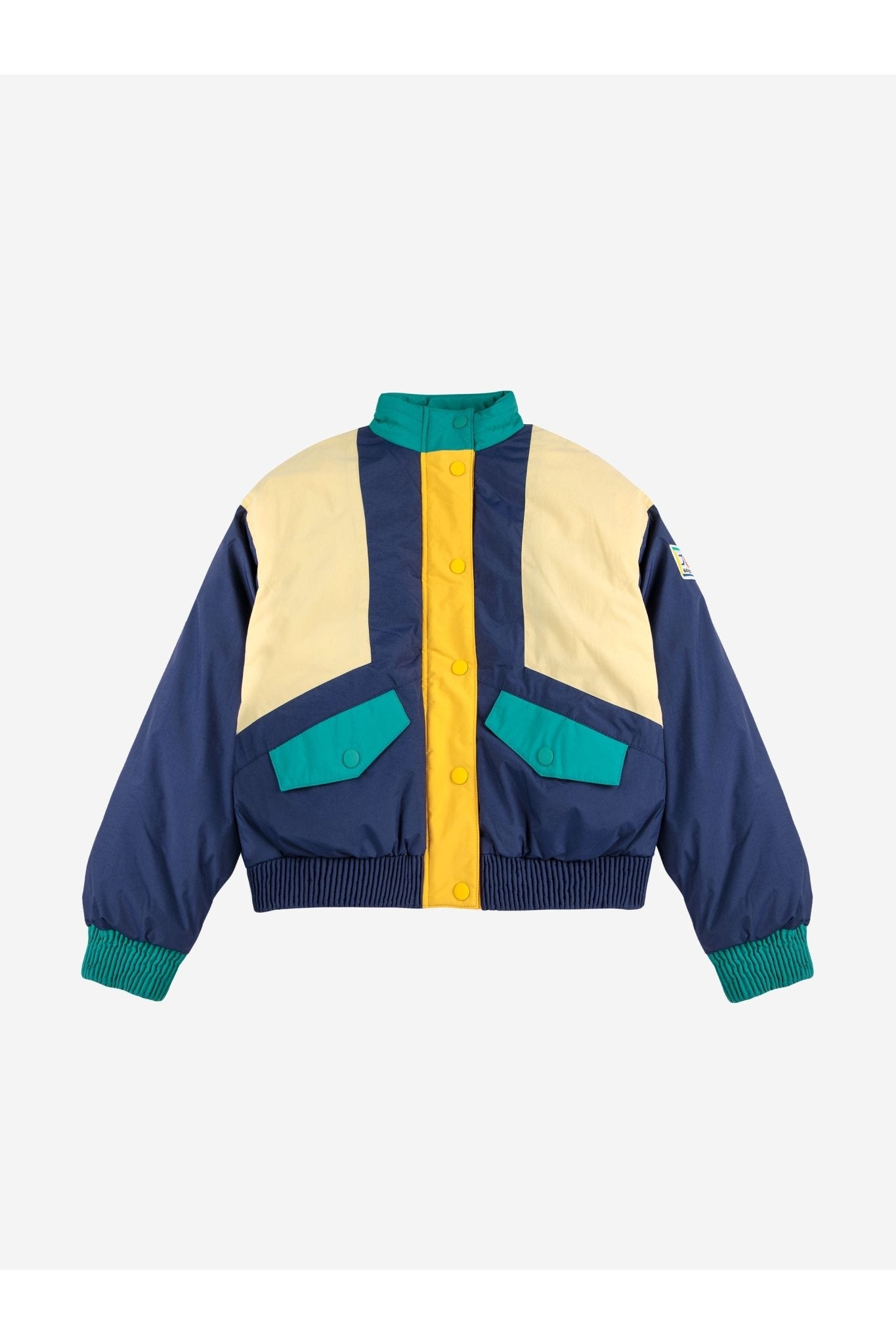 Smiling Color Block Jacket van Bobo Choses | Kids Conceptstore Le Fanfare
