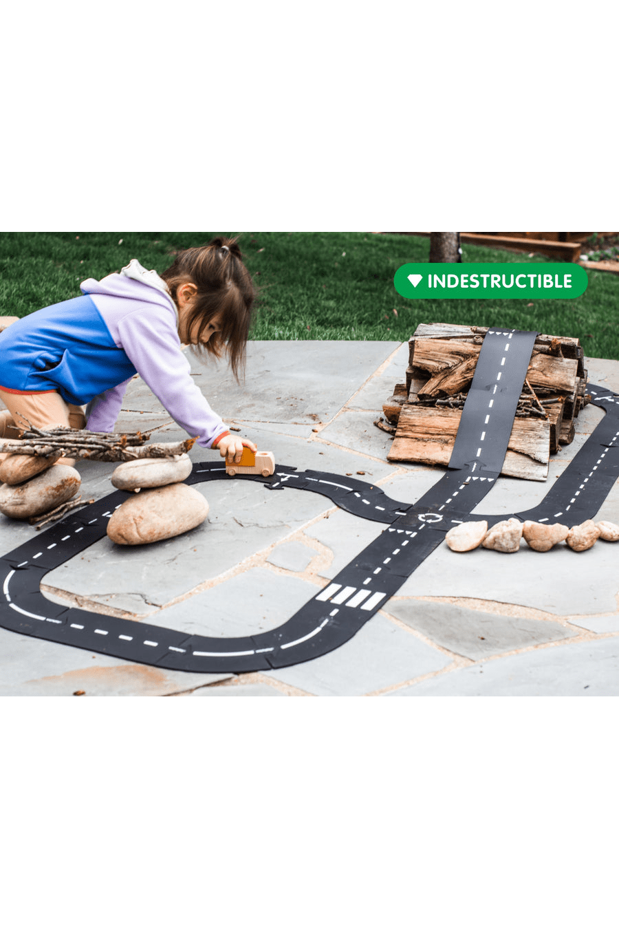 Snelweg 24 stuks van Waytoplay | Kids Conceptstore Le Fanfare