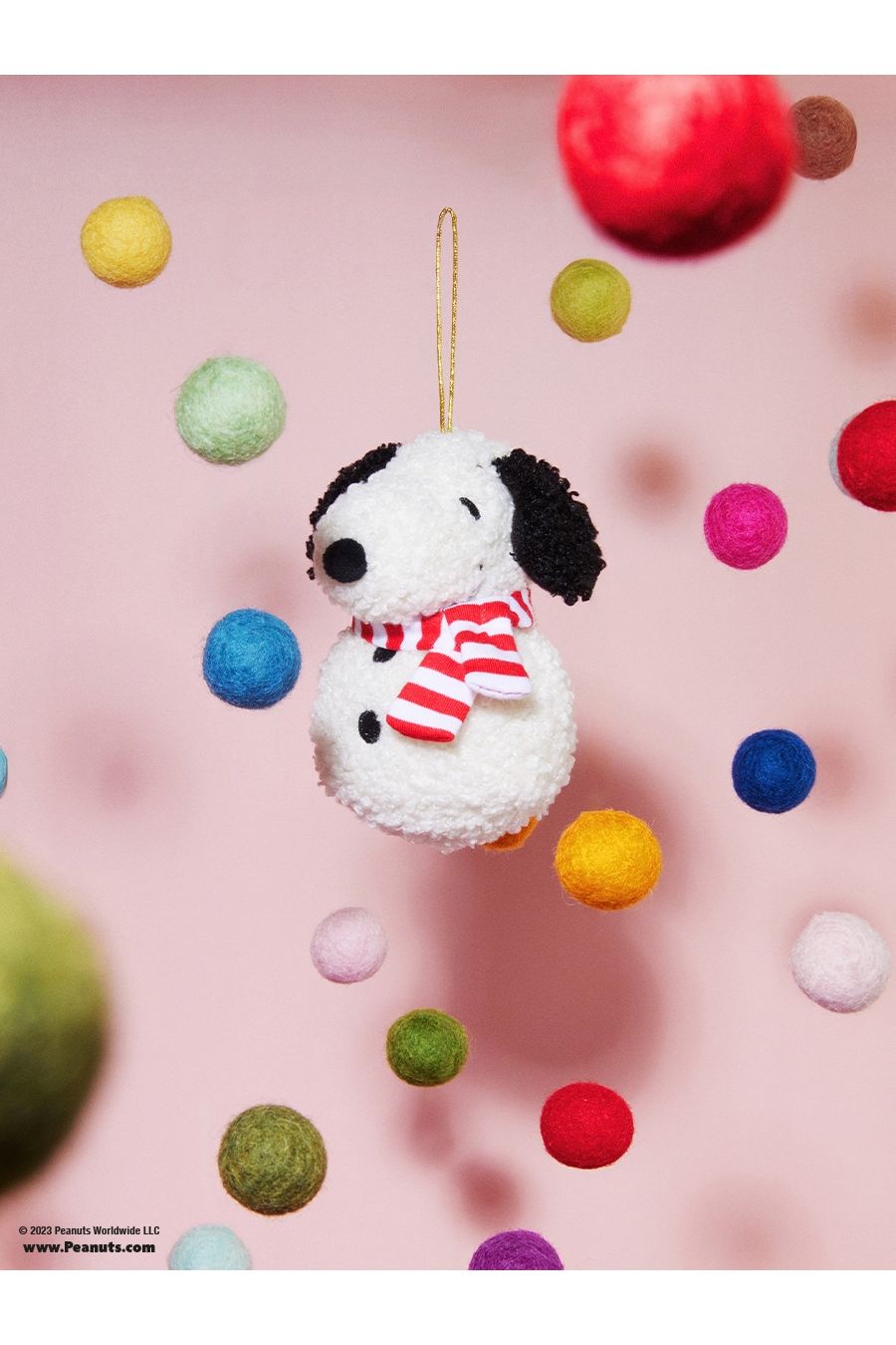 Snoopy ECO Tiny Teddy Cream Snowman van BON TON TOYS | Kids Conceptstore Le Fanfare