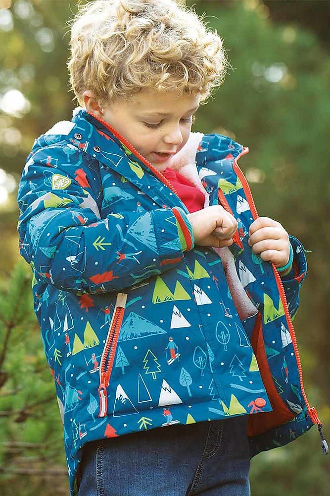 Snow and Ski Coat Hit The Slopes van Frugi | Kids Conceptstore Le Fanfare