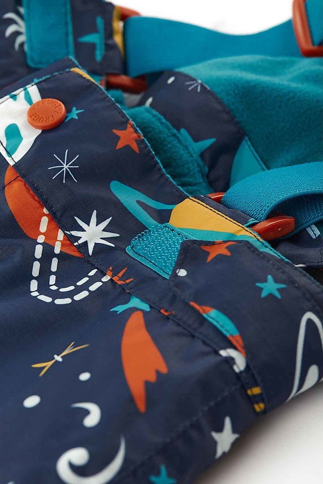 Snow and Ski Salopettes Out of this World van Frugi | Kids Conceptstore Le Fanfare