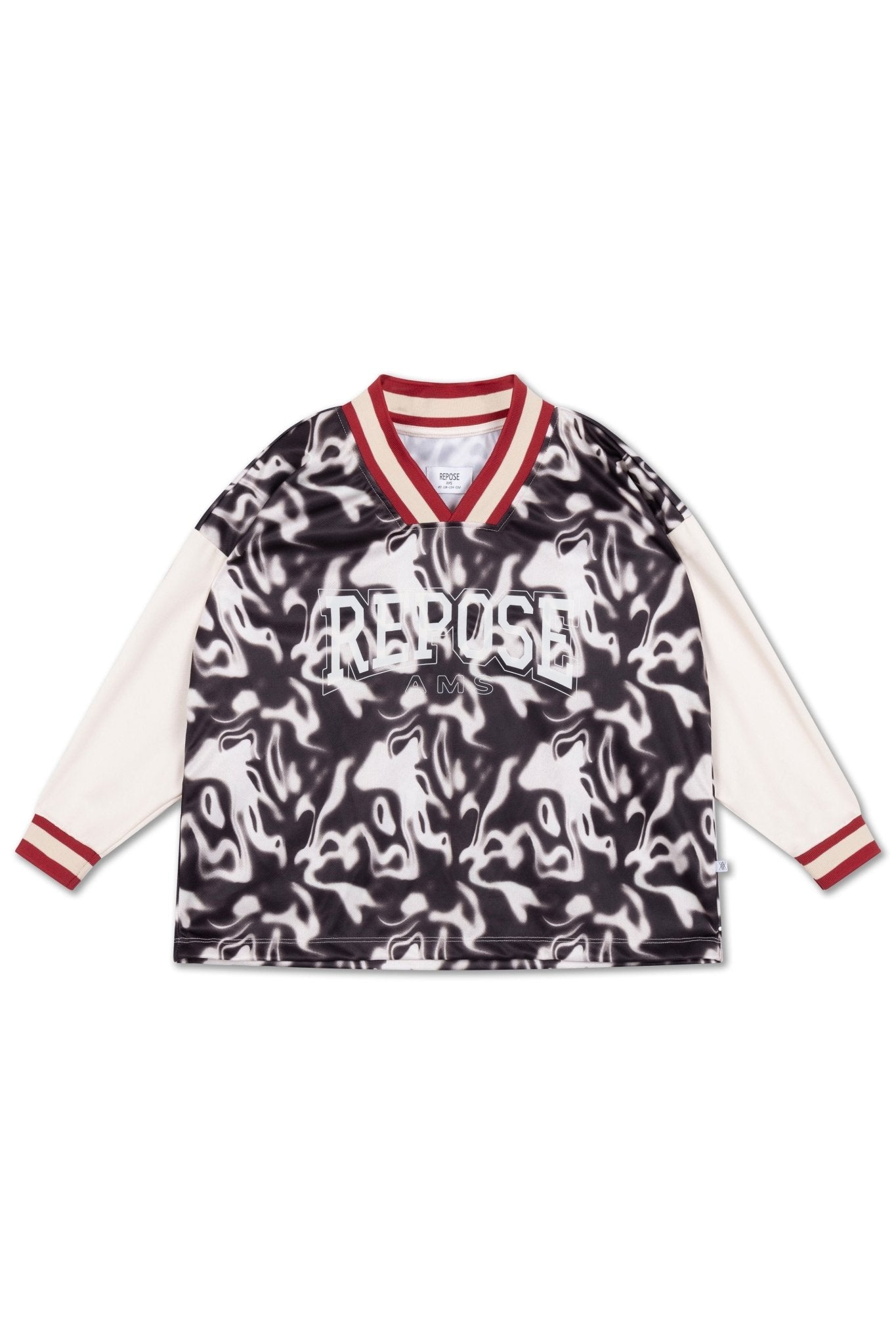Soccer tee - Liquid marble color block van Repose AMS | Kids Conceptstore Le Fanfare