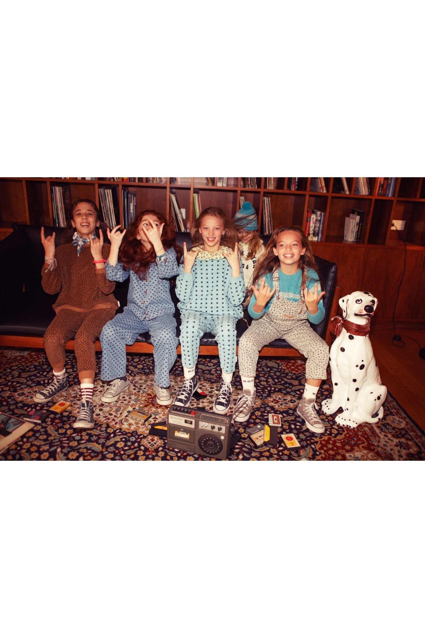 Socks - Eru and bordeaux stripes van Piupiuchick | Kids Conceptstore Le Fanfare