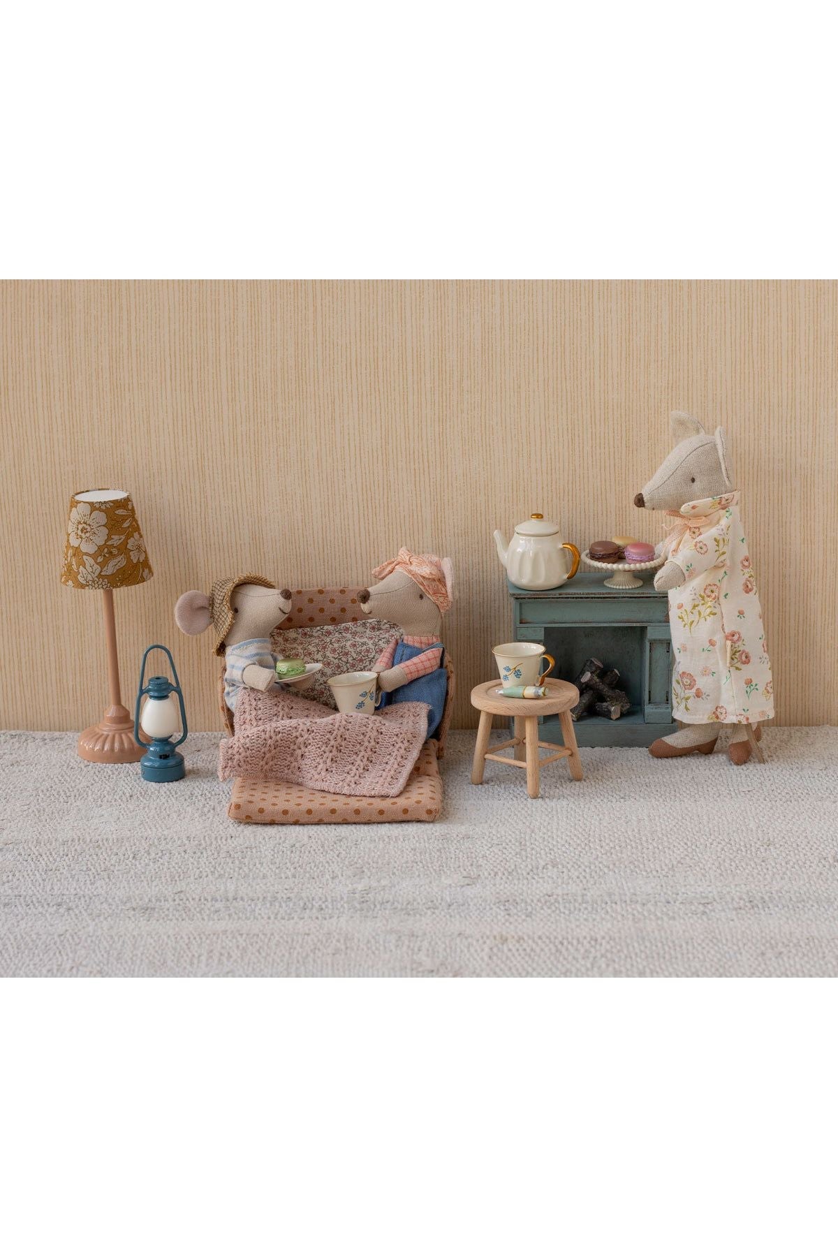 Sofa bed, Mouse - Dots van Maileg | Kids Conceptstore Le Fanfare