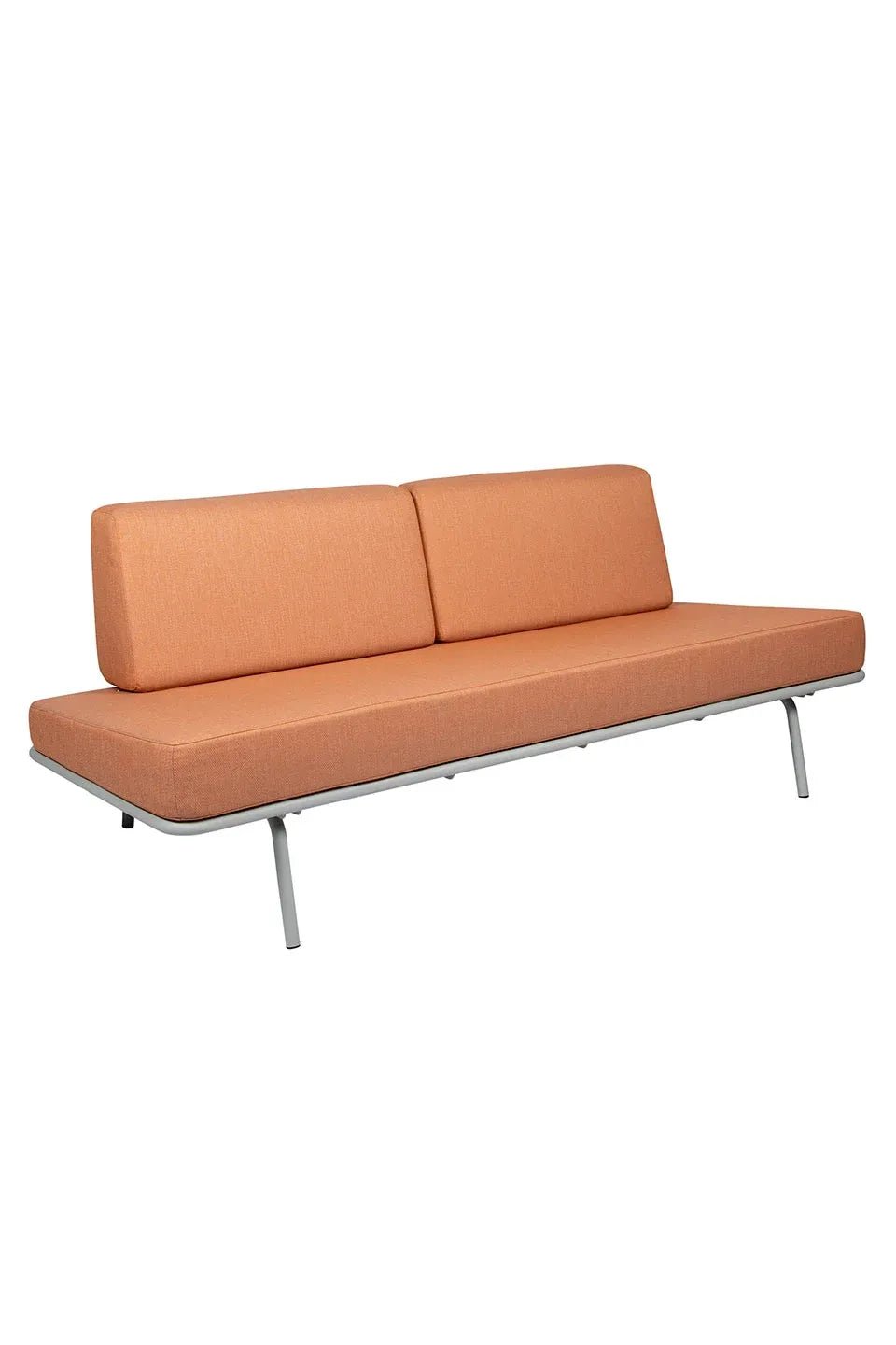 Sofabed Frame Grey - Cushions Faded Orange van Weltevree | Kids Conceptstore Le Fanfare