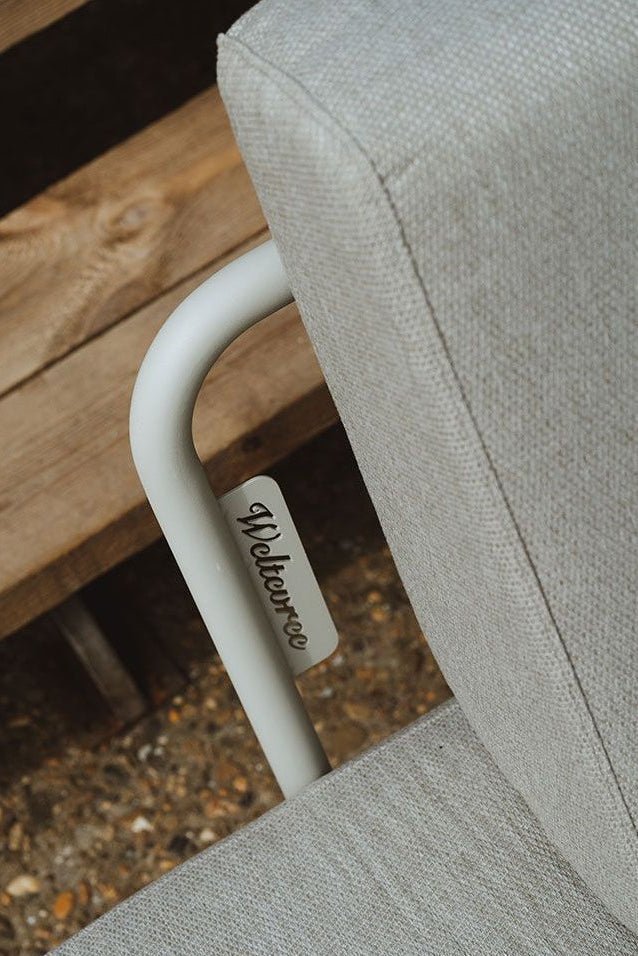 Sofabed Frame Grey - Cushions Light Grey van Weltevree | Kids Conceptstore Le Fanfare