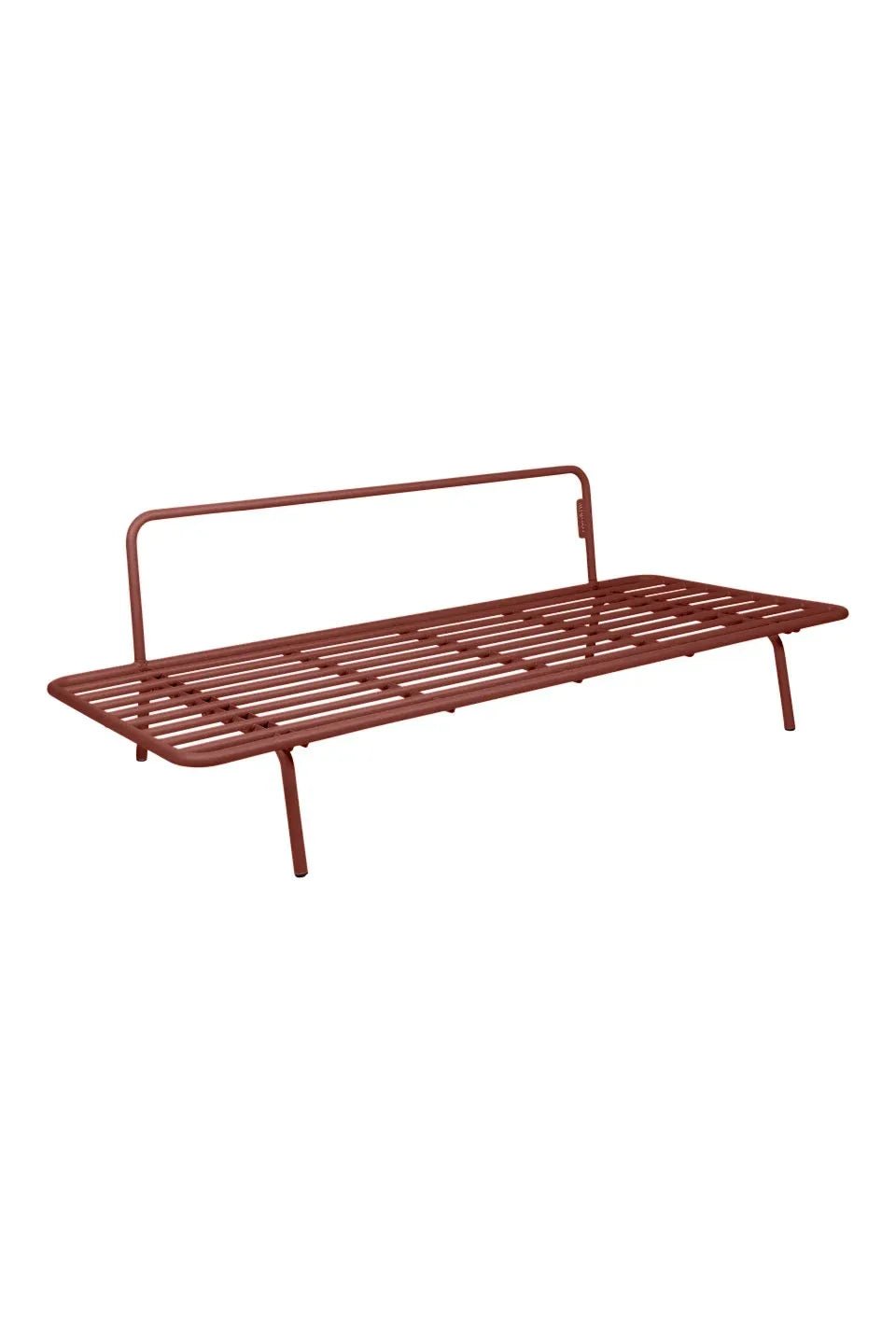 Sofabed Frame Red - Cushions Faded Orange van Weltevree | Kids Conceptstore Le Fanfare