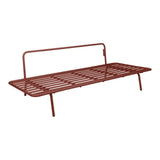 Sofabed Frame Red - Cushions Faded Orange van Weltevree | Kids Conceptstore Le Fanfare
