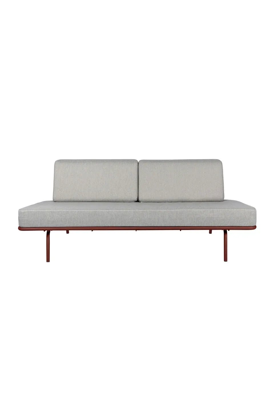 Sofabed Frame Red - Cushions Light Grey van Weltevree | Kids Conceptstore Le Fanfare