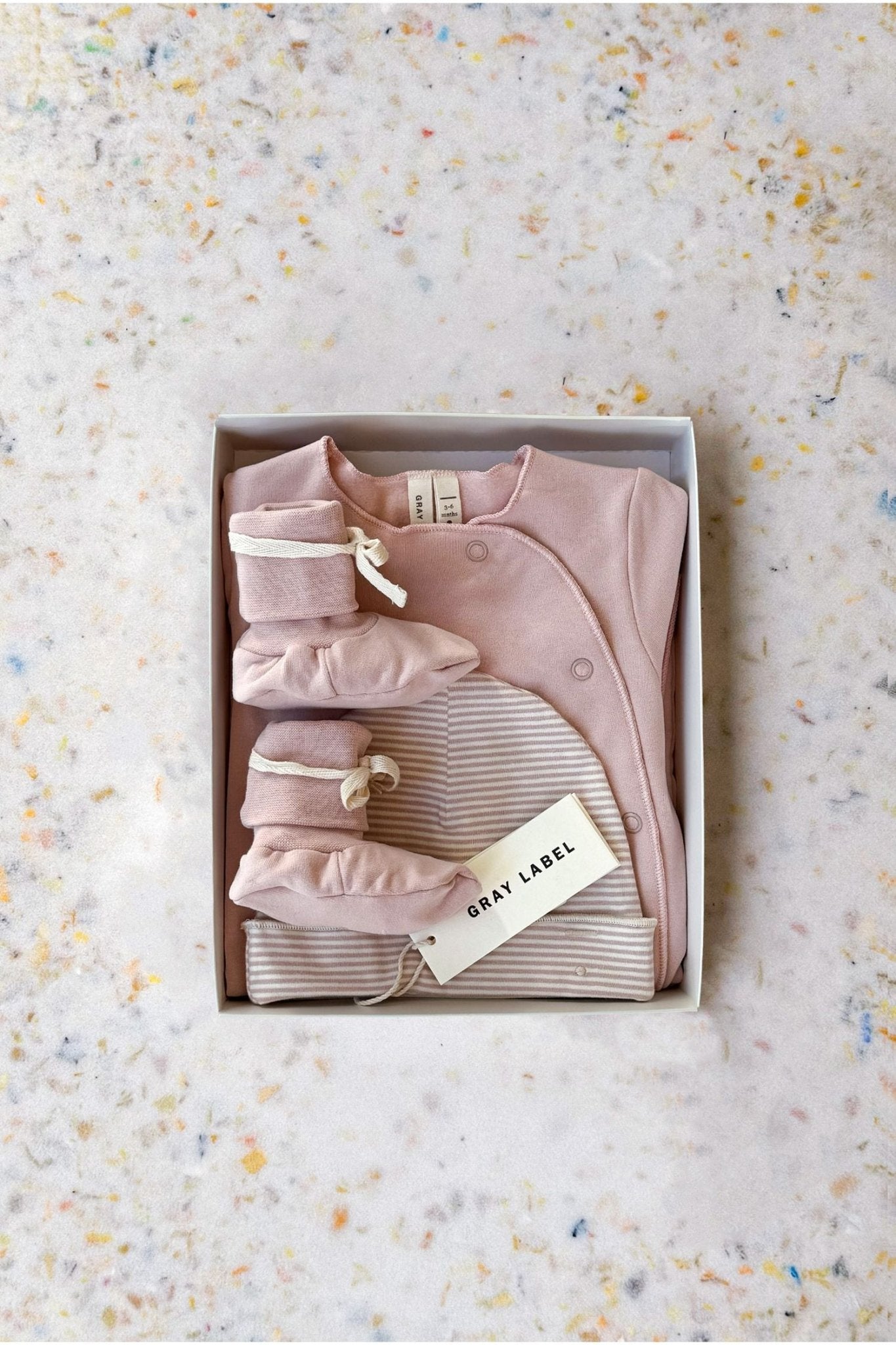 Soft Starter Set | Faded Pink van Gray Label | Kids Conceptstore Le Fanfare