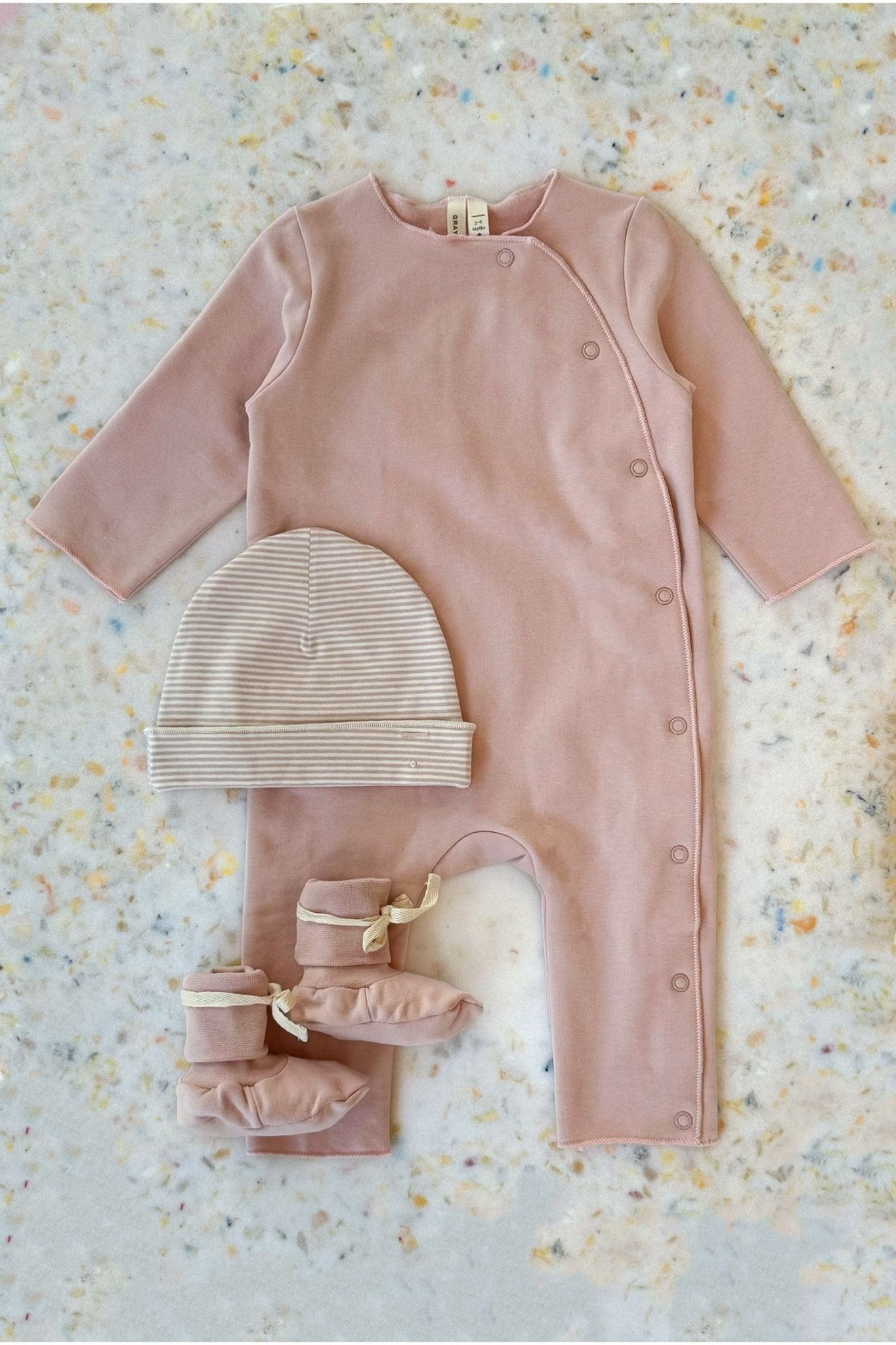 Soft Starter Set | Faded Pink van Gray Label | Kids Conceptstore Le Fanfare