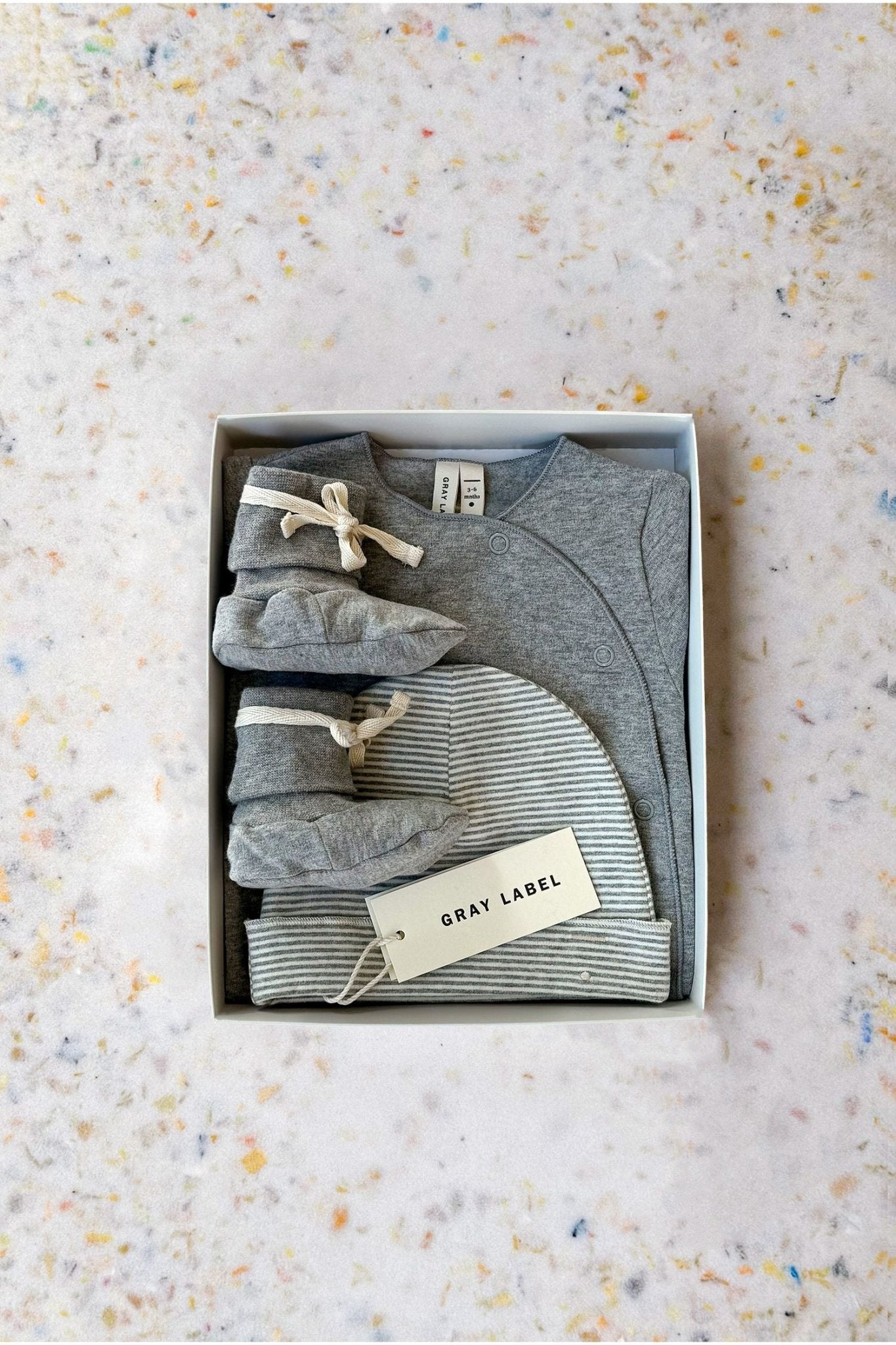 Soft Starter Set | Gray Melange van Gray Label | Kids Conceptstore Le Fanfare