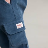 Soft velour cargo pants - Harbour van Búho | Kids Conceptstore Le Fanfare