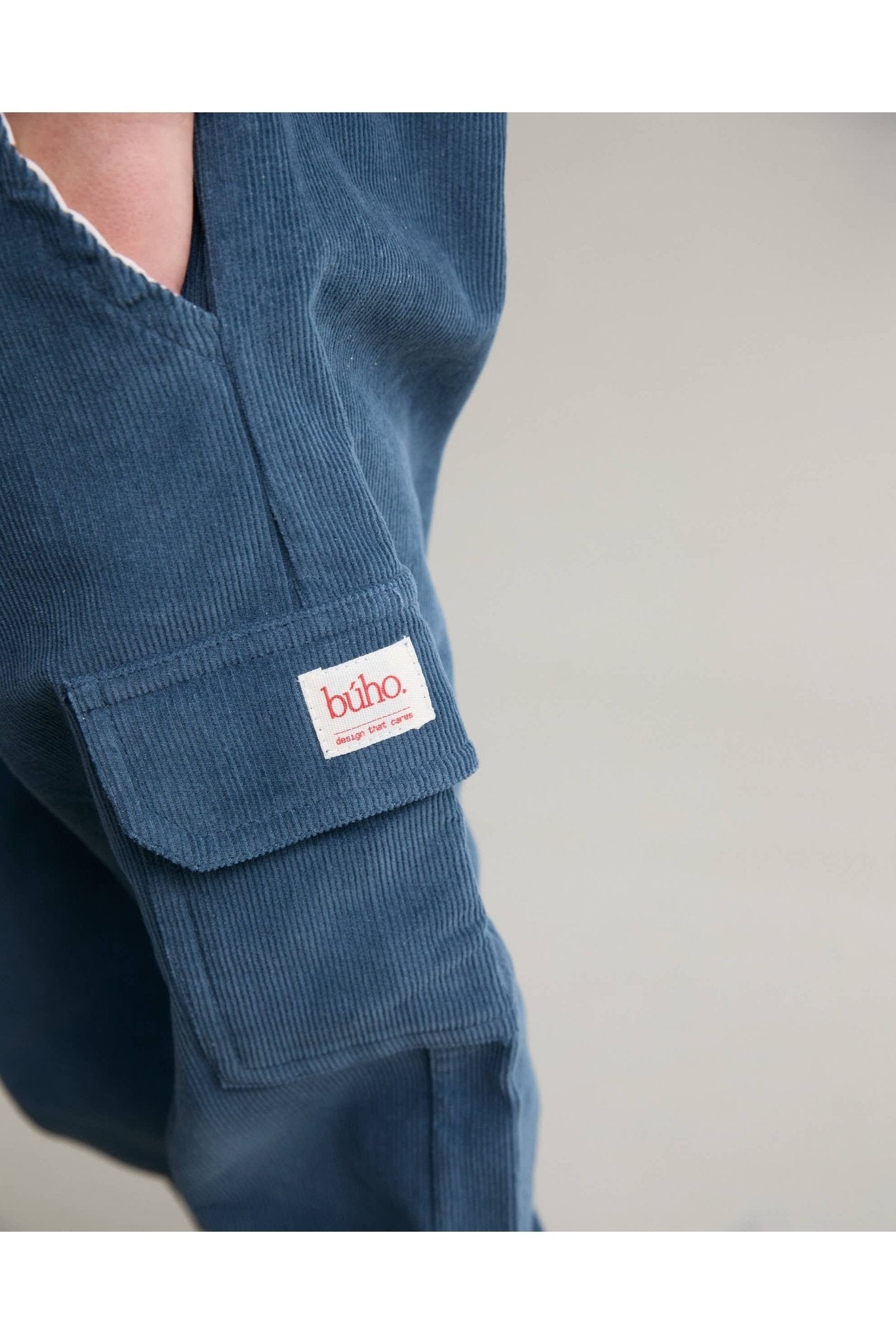 Soft velour cargo pants - Harbour van Búho | Kids Conceptstore Le Fanfare