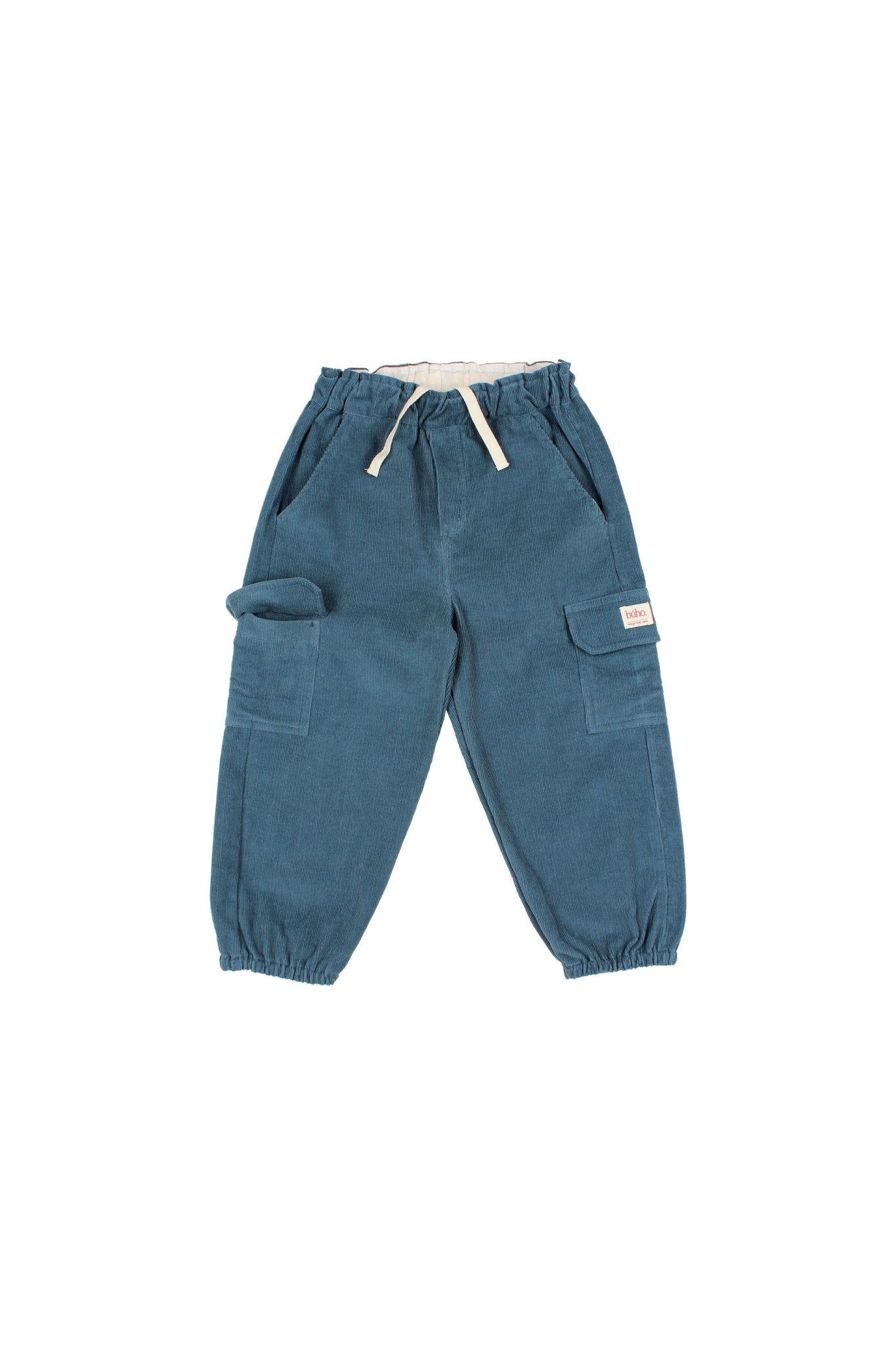 Soft velour cargo pants - Harbour van Búho | Kids Conceptstore Le Fanfare