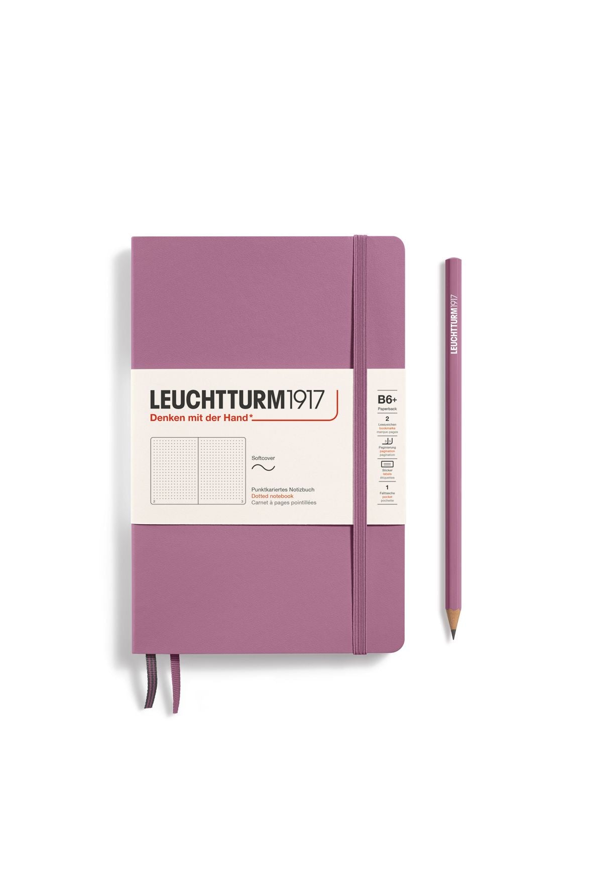 Softcover Paperback dusty rose, dotted van LEUCHTTURM1917 | Kids Conceptstore Le Fanfare