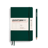 Softcover Paperback forest green, plain van LEUCHTTURM1917 | Kids Conceptstore Le Fanfare