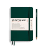 Softcover Paperback forest green, ruled van LEUCHTTURM1917 | Kids Conceptstore Le Fanfare