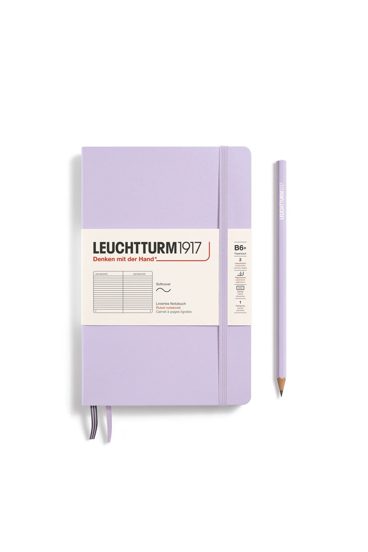 Softcover Paperback lilac, ruled van LEUCHTTURM1917 | Kids Conceptstore Le Fanfare