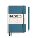 Softcover Paperback stone blue, plain van LEUCHTTURM1917 | Kids Conceptstore Le Fanfare