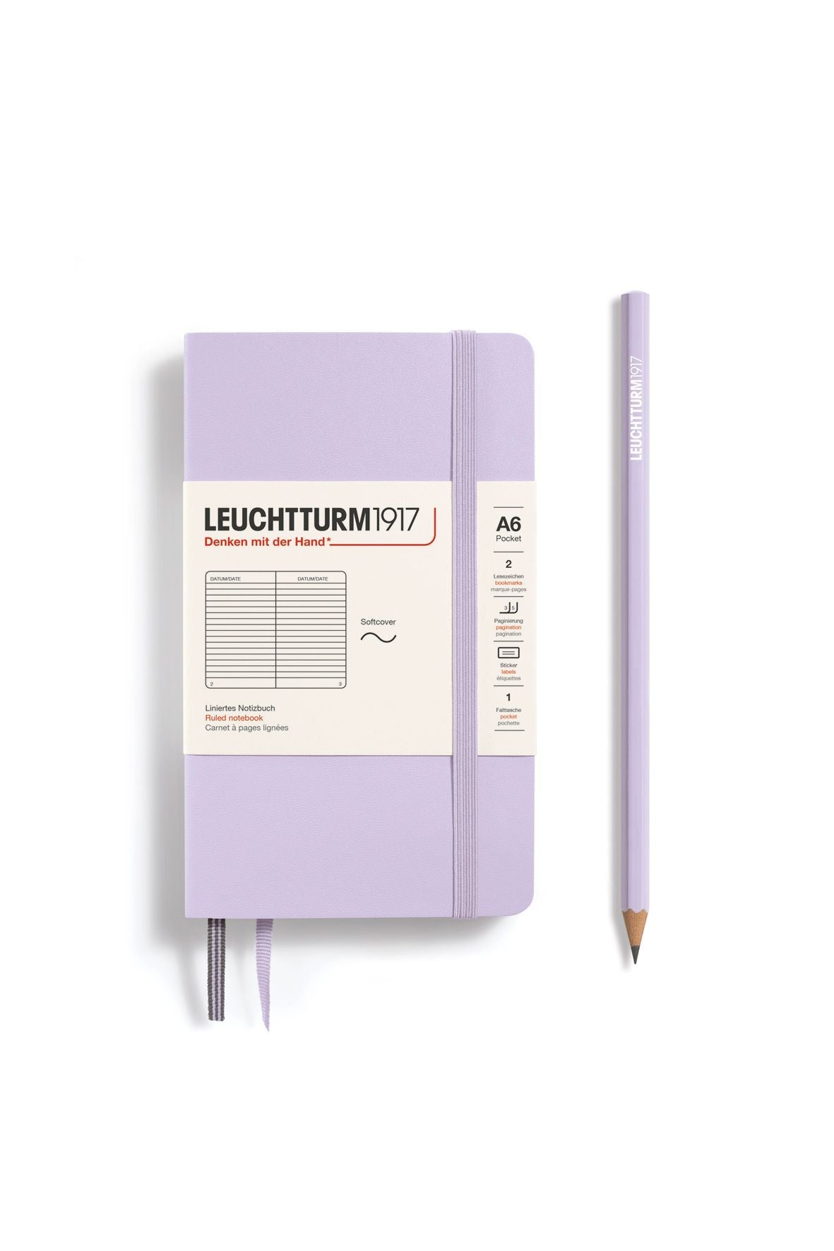 Softcover Pocket lilac, ruled van LEUCHTTURM1917 | Kids Conceptstore Le Fanfare