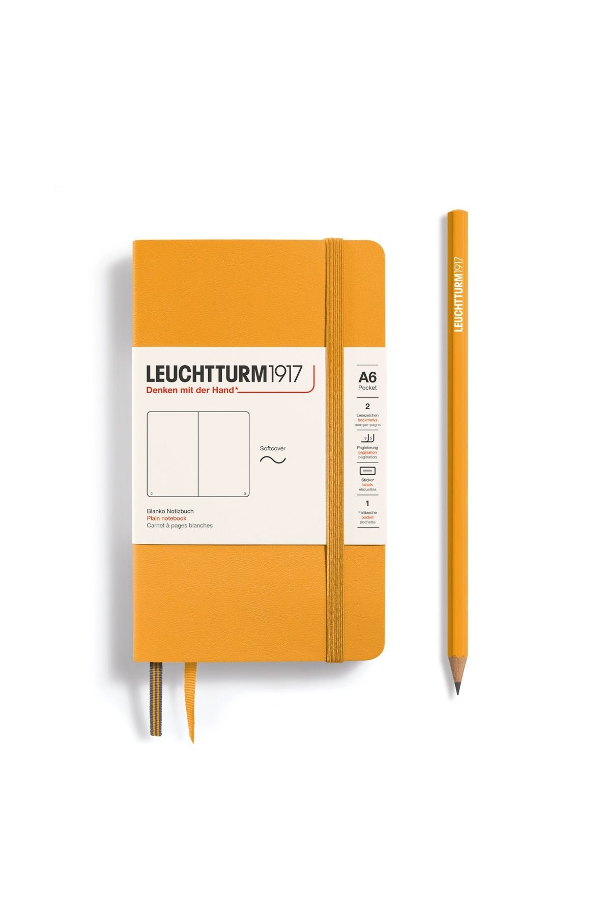 Softcover Pocket rising sun, plain van LEUCHTTURM1917 | Kids Conceptstore Le Fanfare