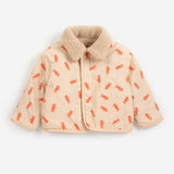 Softpaw Monster sheepskin reversible jacket - Light Pink van Bobo Choses | Kids Conceptstore Le Fanfare