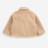 Softpaw Monster sheepskin reversible jacket - Light Pink van Bobo Choses | Kids Conceptstore Le Fanfare