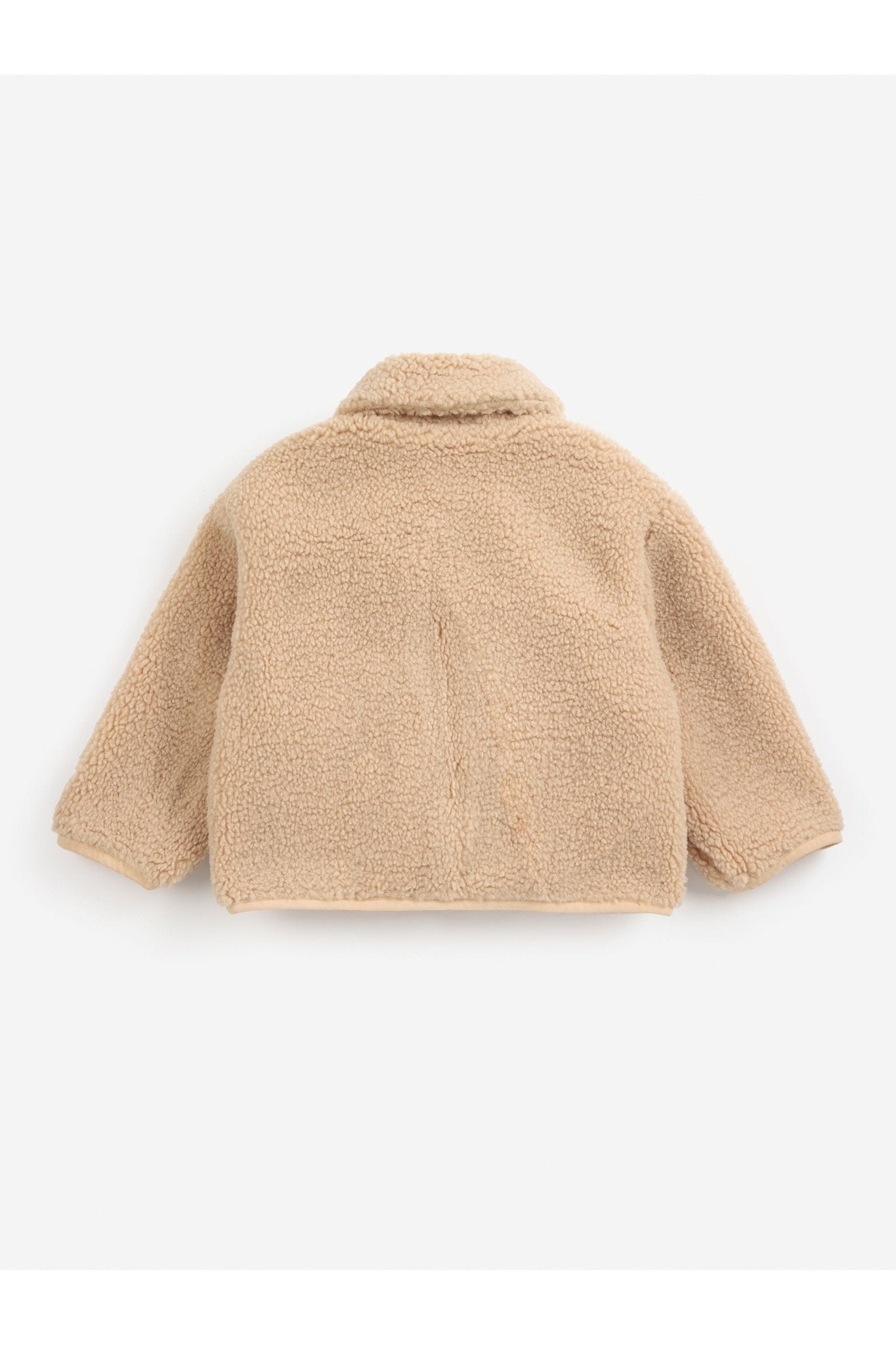 Softpaw Monster sheepskin reversible jacket - Light Pink van Bobo Choses | Kids Conceptstore Le Fanfare